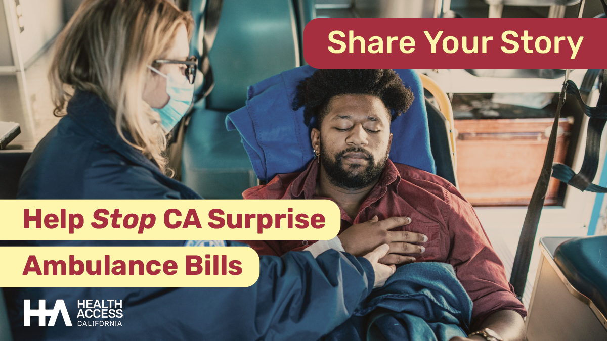 AB 716 (Boerner) Protecting Consumers from Surprise Ambulance Bills