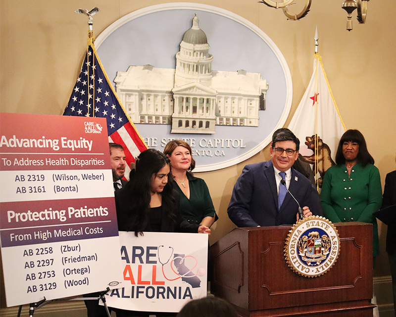 Legislators and Advocates Unveil 2024 Care4all California Bills for Health Reform